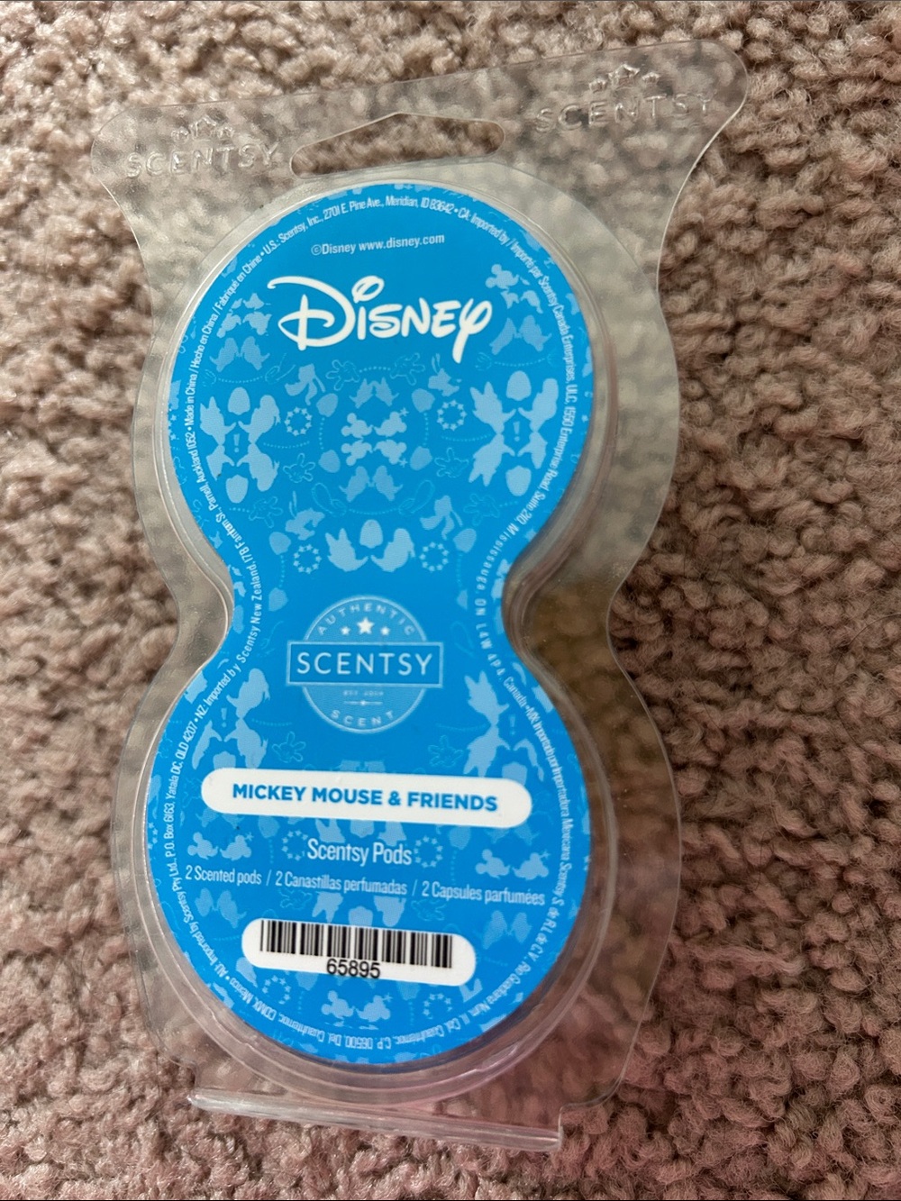 Scentsy Disney Mickey Mouse & Friends Blue Scented Pods